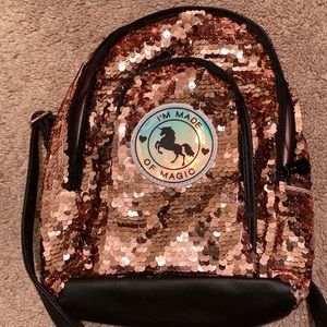 JUSTICE UNICORN SEQUENCE MINI BAG